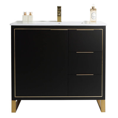 36" Single Bathroom Vanity Set
