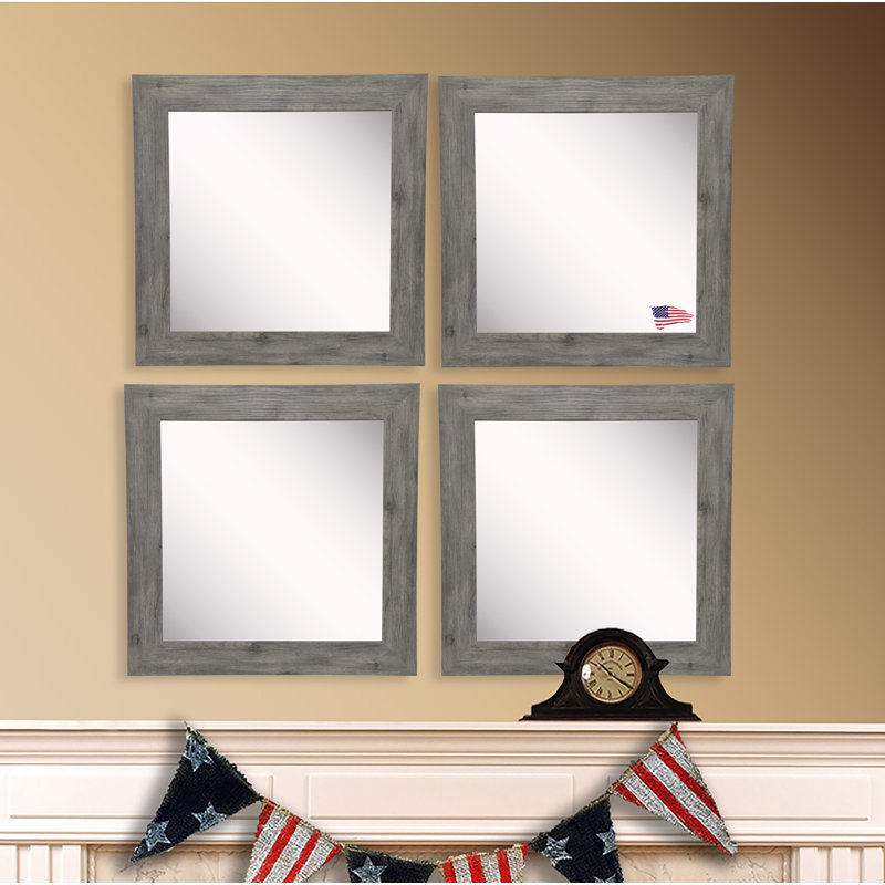 Ensemble de miroirs modernes & contemporaine, Anthracite