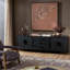 Rosenell Media Console-Oak Solid-1844331227