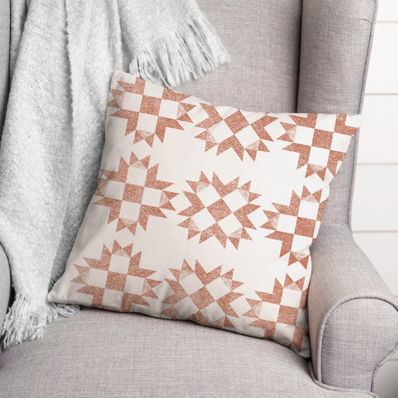 Coussin Peach Barn Star