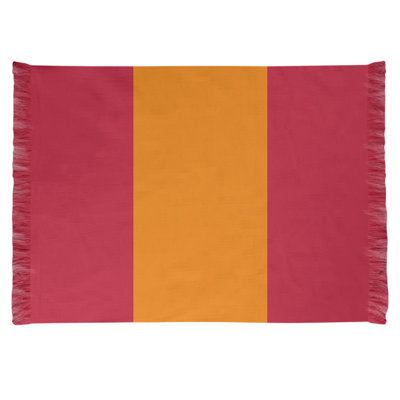 Chenille Striped Indoor Rug