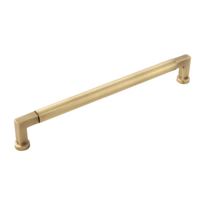 Parkview Collection Handle Pull - 8-13/16" Center to Center Cabinet Pull Antique Brass - Transitional Hardware for Drawers & Cabinets