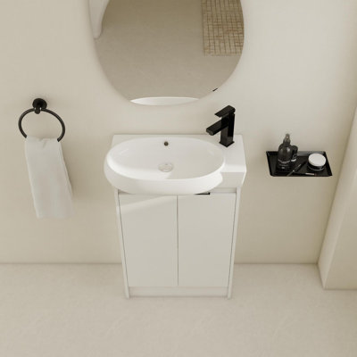 Freestanding Bathroom Vanity with Sink, Soft Close Doors