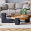La table basse à deux étages détachable, le design élégant est plus précieux-860735337-860735342