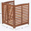 Wooden Screen for Enhanced Privacy and Ventilation-129171895