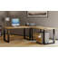 Rhyen Metal Base Writing Desk-2080808466-2080808460