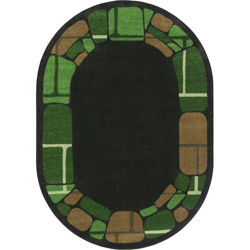 Tapis Kid Essentials Biostones, Ovale 7 pi 8 po x 10 pi 9 po