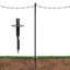 Excello Global Products V2 Light Pole, paquet de 1 (fixation pour cour)