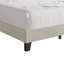 Lit plateforme en lin gris chaud-718021636-718021882