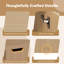Table basse pliable avec armoire de rangement
