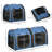 39" Cat Carrier, Blue, Detachable For Customized Use Soft Pet Carrier In Blue Color. Consisting Of Cloth & Net. Foldable And Convenient. Comfortable Padding Inside. Two Compartments Zippered