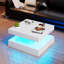Table basse DEL avec rangement Moderne avec lumières DEL réglables-121241087-93423331
