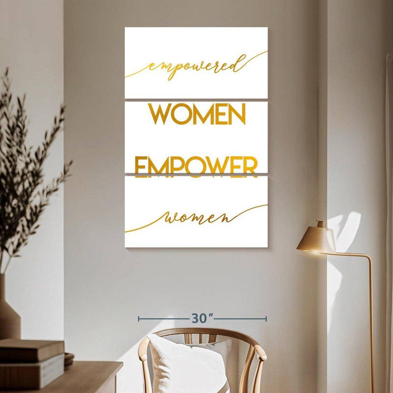 Citation de Tergel Empowered Women, H 65 po x l 42 po