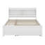 Full Bed Frame With Storage Headboard, Trundle Bed-109555400