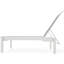 Leeward Sling Marine Grade Polymer Lay-flat Stacking Armless Chaise with Wheels-31923923-31923928