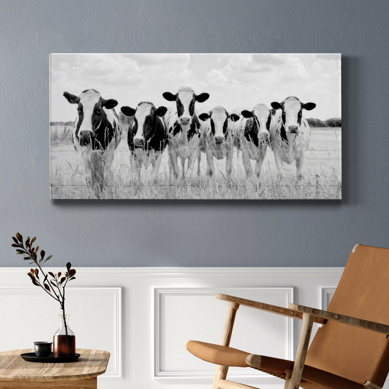 Grazing Pasture - Impression sur toile tendue, H 40 po x l 20 po x P 1,5 po