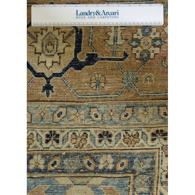 New Turkmen Afghan One-of-a-Kind Rectangle 12'1" X 17'8" Area Rug
