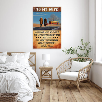 " To My Wife Old Bus Driver "