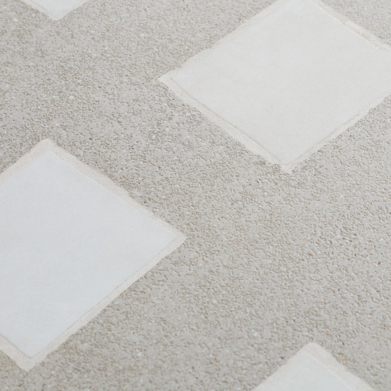 Bariazzo Deco 35x35 Semi-Polished Concrete Look Porcelain Tile, Gray