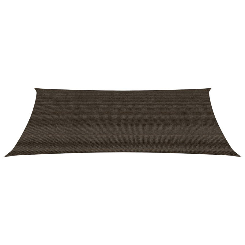Ayushi 2m x 5m Rectangular Shade Sail, Brown