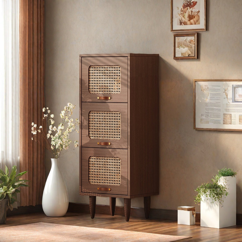 Dayde, (3 Shelves) 45.7"H x 15.7"W x 13.8"D