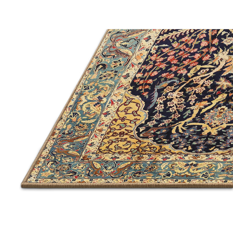 Oriental Indoor Rug, Rectangle 7' x 9'