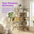 2-Piece Space-Saving Corner Bookshelf Set, Free Combination, Flexible Assembly For Home Office-254176676