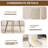Luxury Dining Table, Modern Kitchen Table, Space Saving Breakfast Table for Apartments-1809386002