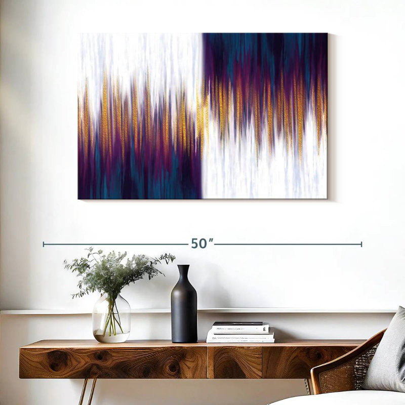 Avery Opposite Paint Drips, 26" H x 39" W