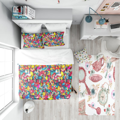 Ensemble de housse de couette adolescent