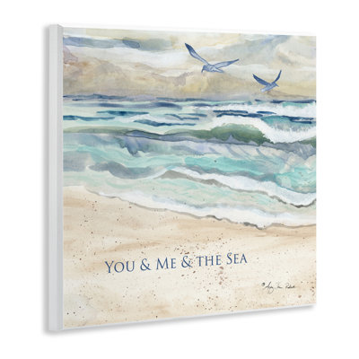 Muted You Me & The Sea Wall Plaque, design by Audrey Jeanne Roberts