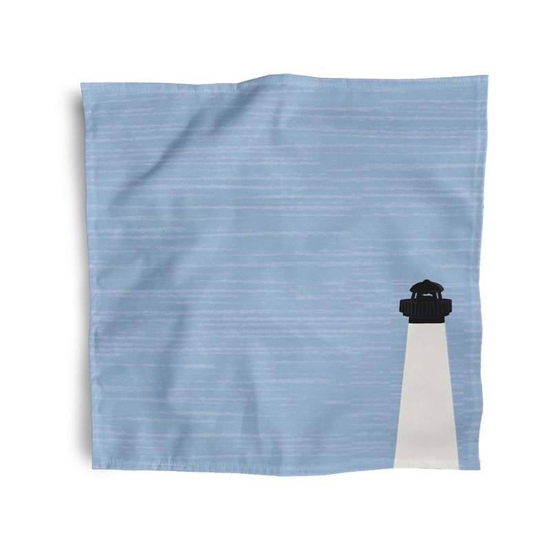Hanley Light House Napkins, White