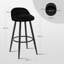 Askern Upholstered and Velvet Bar Stool with Iron Frame-2030083088-2102477746