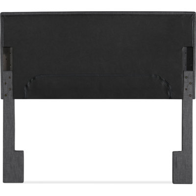 Serta Palisades Modern Tufted Design Upholstered Padded Headboard with Adjustable Height Frame by Serta