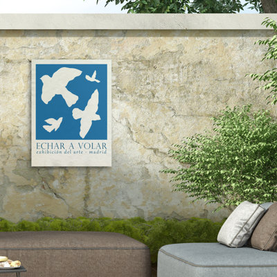 June Erica Vess  Volar  I Outdoor  Canvas