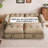77'' Wide Convertible Sofa with Adjustable Back-1538329107