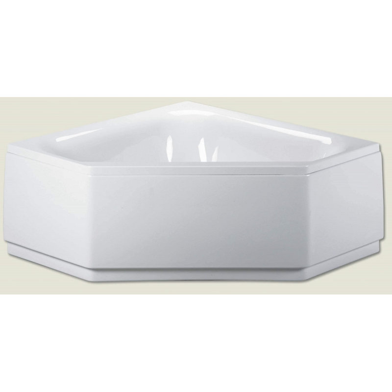 x Corner Soaking Acrylic Bathtub