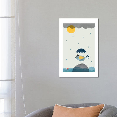 At The Creek 1 Piece Wrapped Canvas Wall Art