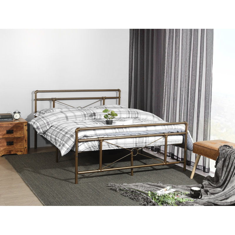 Fielder Solid Wood Open-Frame Bed