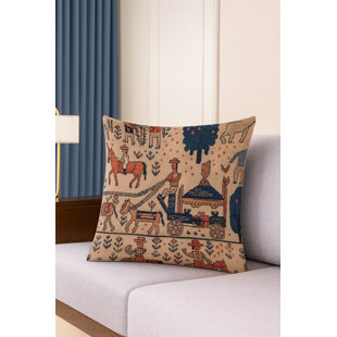 Persian-Inspired Luxurious Accent (Cushion Cover Only)