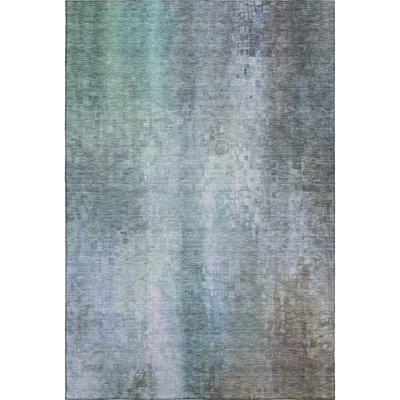 Premium Machine Washable Mayfield AMF2241 Abstract Rug