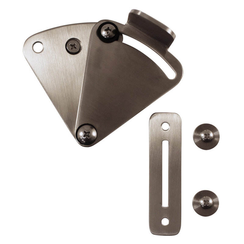Serrure de porte de grange coulissante, Acier inoxydable