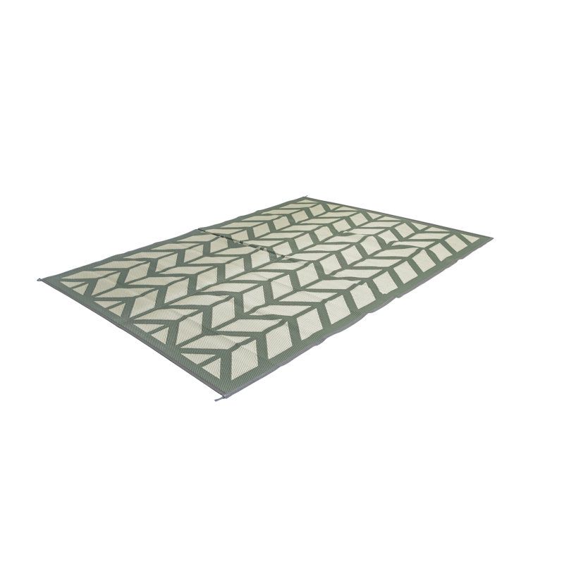 Chill Medium Picnic Blanket, Green/Grey, 1cm H x 270cm W x 350cm D