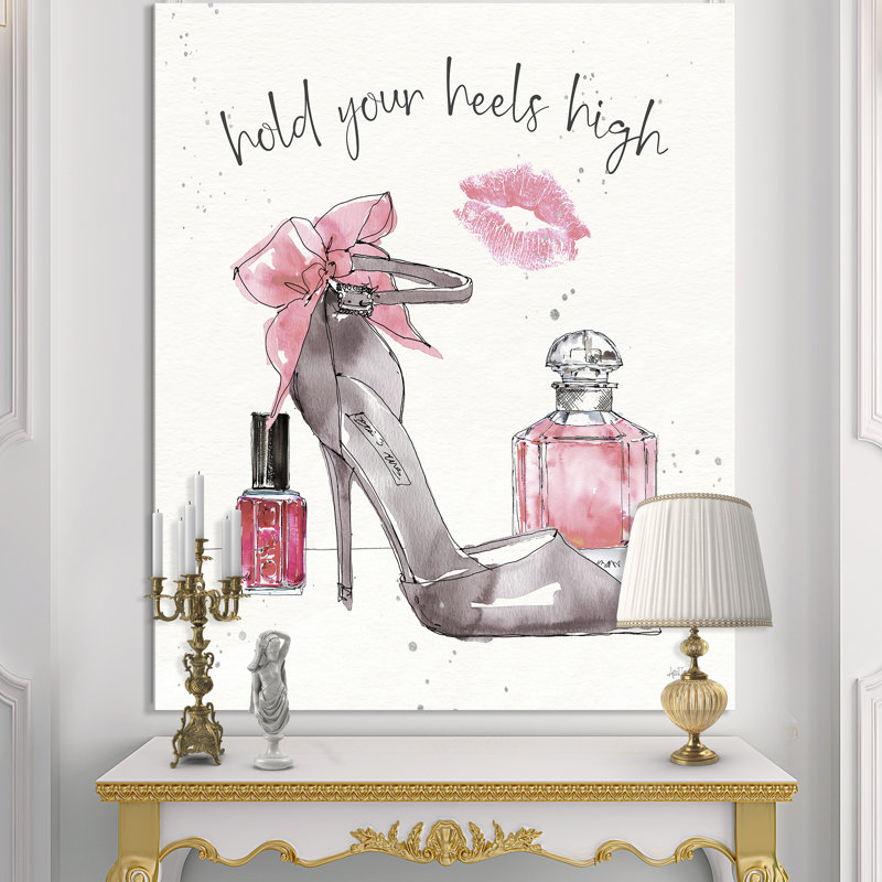 " Glam Chic Accents IV ", 32" H x 24" W x 1" D