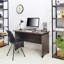 Bureau d'écriture Urban Farmhouse en bois composite gris rustique, durable et écologique pour les espaces de travail modernes