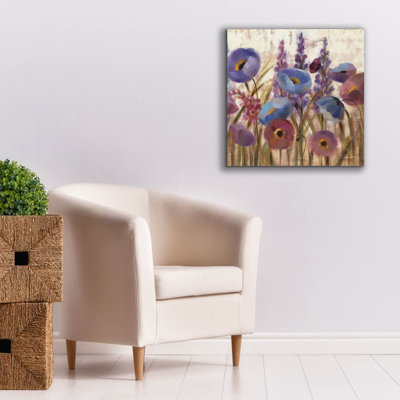 «Lupins» par Silvia Vassileva, art mural sur toile