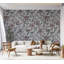 Murale florale pelez et collez - mosaïque rustique-480065025