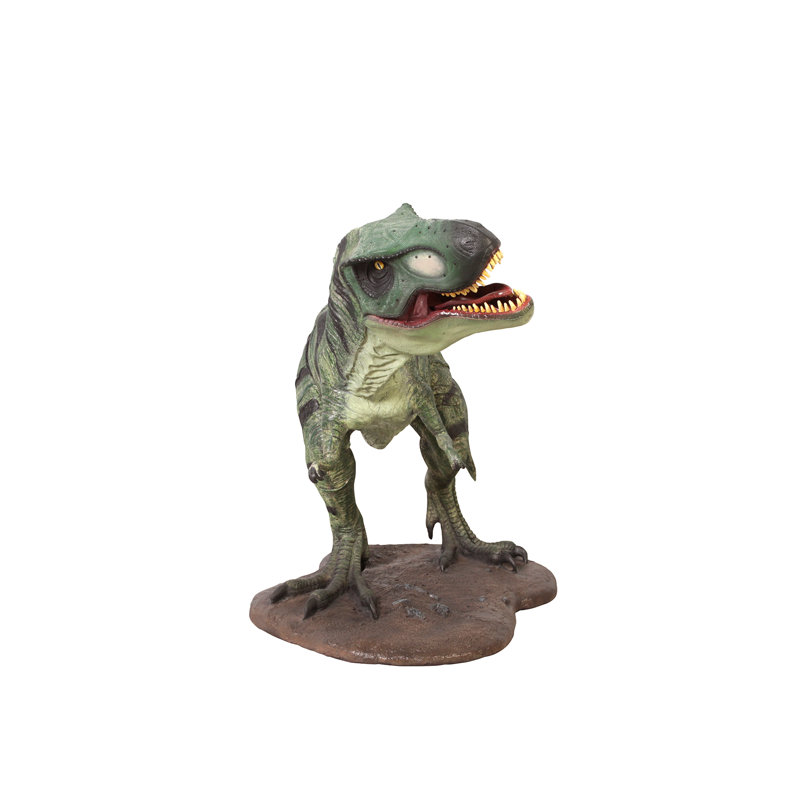 Statue de dinosaure à l’échelle tyrannosaure rex