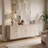 Hollingsworth 90'' Solid Wood Sideboard-333838479