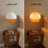 3000K Mid-Century Modern Tiered Moon Table Lamp